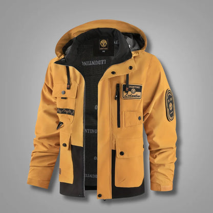 Men’s Hooded Casual Jacket for Spring and Autumn