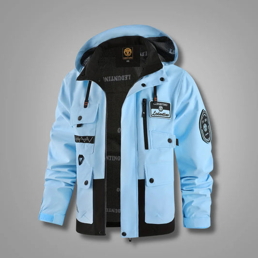 Men’s Hooded Casual Jacket for Spring and Autumn