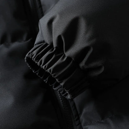 Men’s Winter Hooded Jacket with Detachable Hood & Thermal Insulation